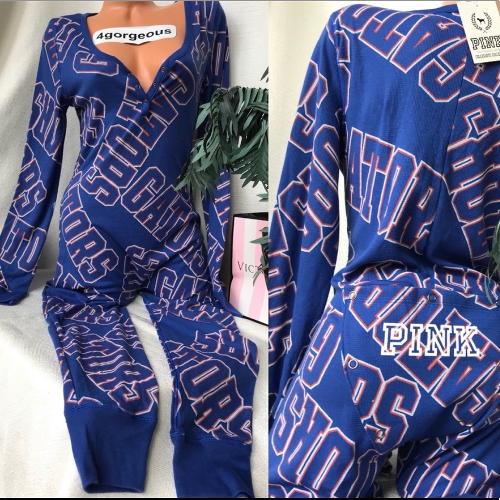 Victoria secret pink gators body suit